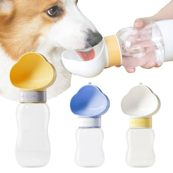 Garrafa de água para pet portátil
