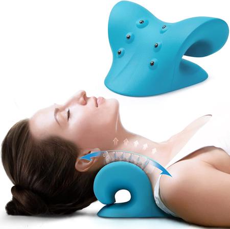 Massageador Alongador Cervical Alivio Dor Pescoço Ortopedico