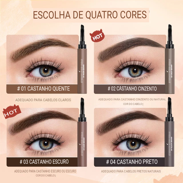 Maker portátil renovador de sobrancelha