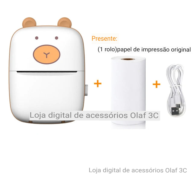 Maquininha de imprimir personalizada