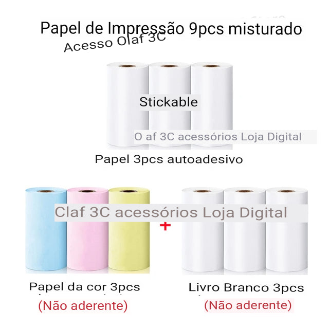 Maquininha de imprimir personalizada